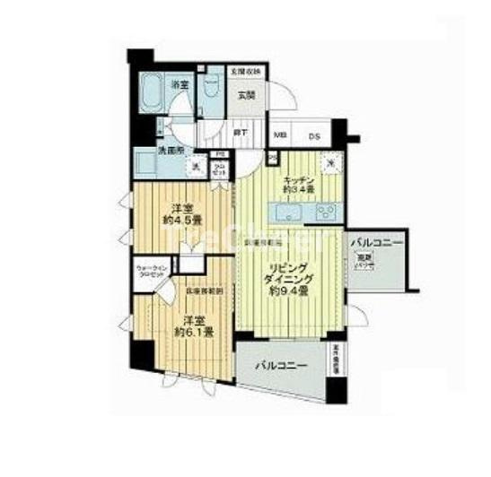 ザ・ライオンズ池袋の間取り