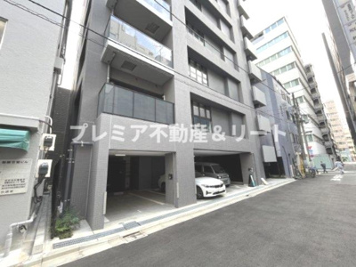 【駐車場】 | ルフォンプログレ神田プレミア | おしゃれな外観です