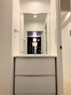 【洗面所】 | C.COLOR南新町 | オシャレな洗面化粧台♪