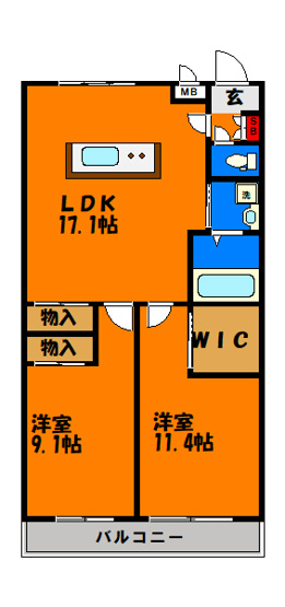 【間取り】 | アメニティ21 | フルリノベーション物件！