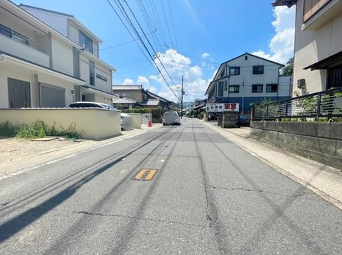 樫原下ノ町　3号地の前面道路含む現地写真