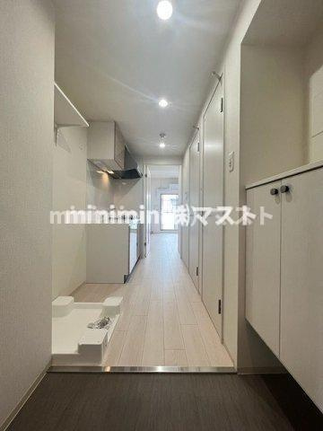 セオリー天王寺南DOORの玄関