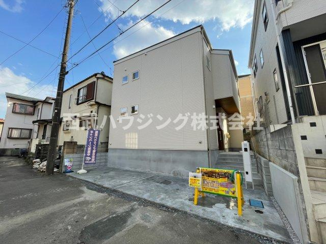 【仲介手数料無料】所沢市大字久米１期全１棟　所沢市の新築住宅なら西武ハウジングの前面道路含む現地写真