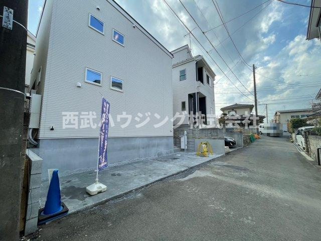 【仲介手数料無料】所沢市大字久米１期全１棟　所沢市の新築住宅なら西武ハウジングの前面道路含む現地写真