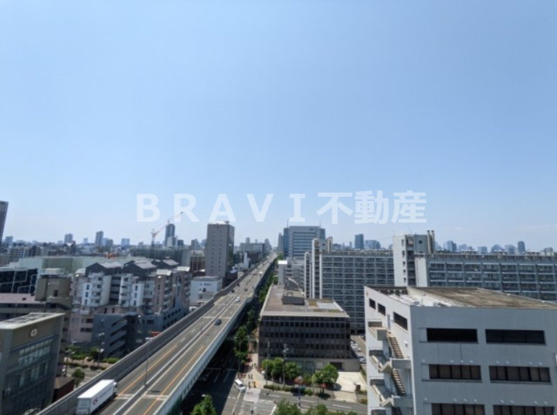 エスリード大阪城クローグ BRAVI不動産の展望|【エスリード大阪城クローグ】眺望良好です