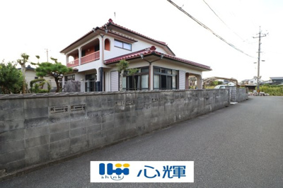 【前面道路含む現地写真】 | 宇部市中野開作462（中古二階建）