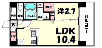 【間取り】 | セレニテ三宮プリエ