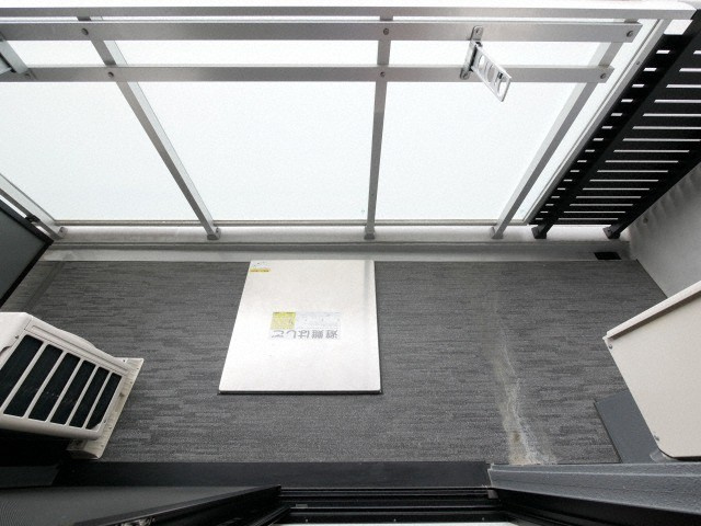 S-RESIDENCE阿波座WESTのバルコニー