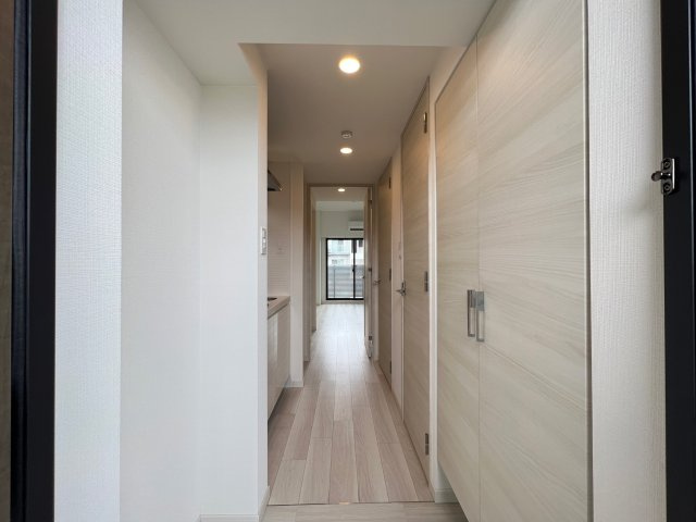 S-RESIDENCEドーム前千代崎の玄関