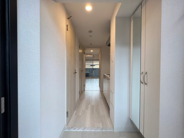 エスリードレジデンスグラン大阪福島ノースの玄関