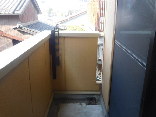 恵美酒Ｇマンションのバルコニー