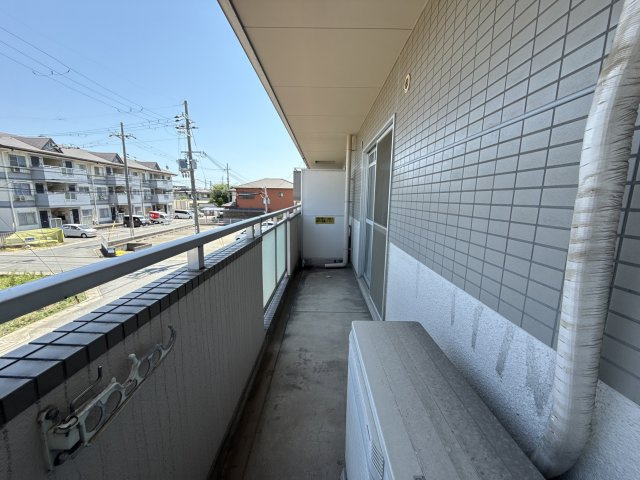 モアークレスト飾磨のバルコニー