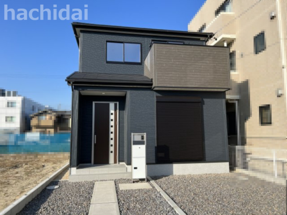 碧南市池下町23-1期新築戸建　2号棟の外観|外観は落ち着いています