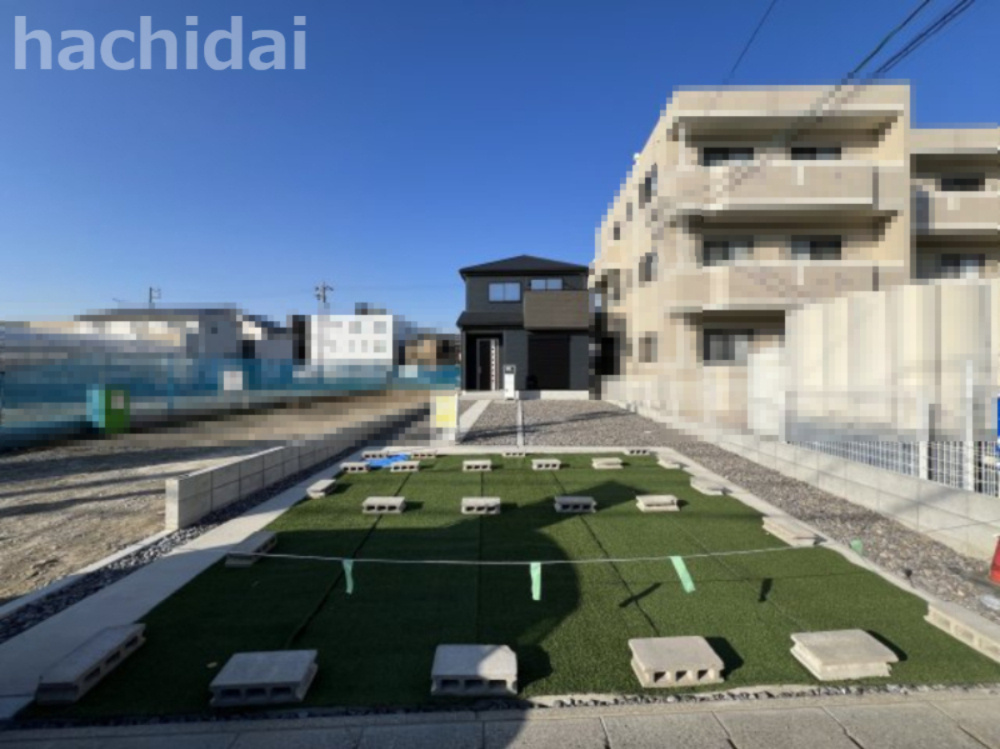 碧南市池下町23-1期新築戸建　2号棟の外観|碧南市池下町23-1期新築戸建2号棟写真です。2024年1月撮影