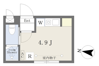 4.9帖の洋室☆