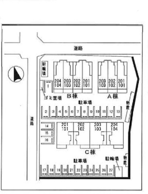 【区画図】 | アークレジデンスＡ