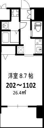 フォレストグレイス城東中央Ⅱの間取り