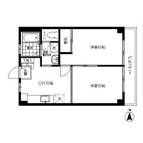 【間取り】 | サンハイツ