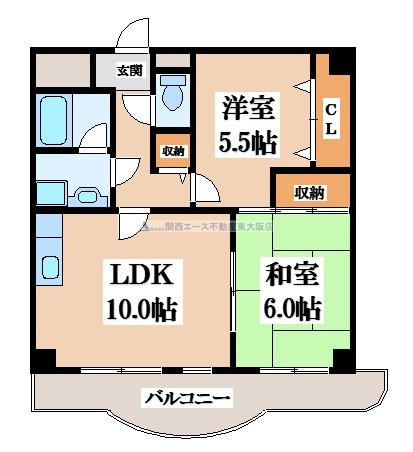 【間取り】 | フローリッシュ北田