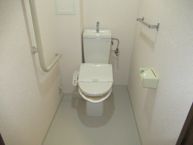 プラザハイツ二ツ屋F棟のトイレ