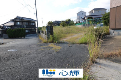 【前面道路含む現地写真】 | 宇部市東平原二丁目土地　366坪 | 前面道路含む現地写真です
現地（2023年10月4日撮影）