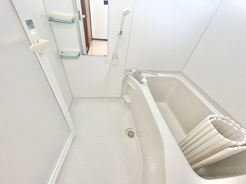 熊本市中央区出水５丁目のアパートの浴室