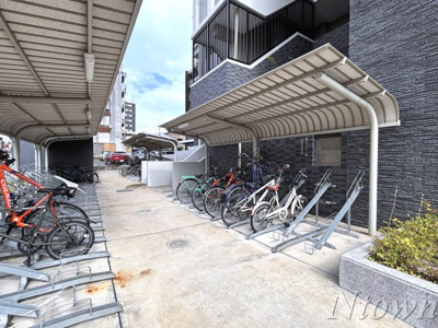 【その他共用部分】 | S-RESIDENCE茶屋ヶ坂East | 駐輪場です