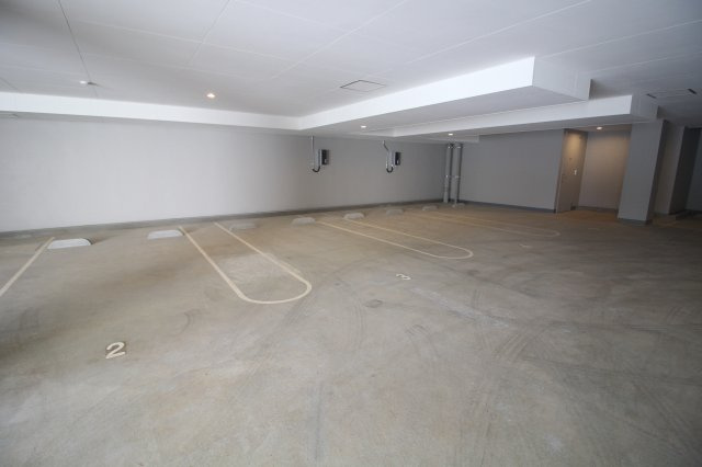 グランカーサ川崎生田の駐車場