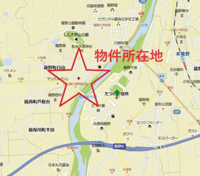 【地図】 | たつの市中古戸建