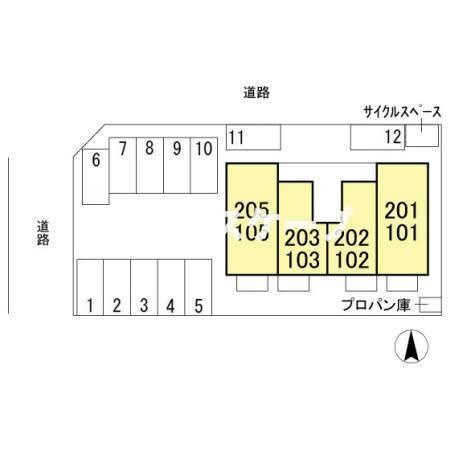 セピアコートの区画図|高崎、前橋エリアのお部屋探しはエンドスケープまで！お客様の理想お聞かせ下さい♪
