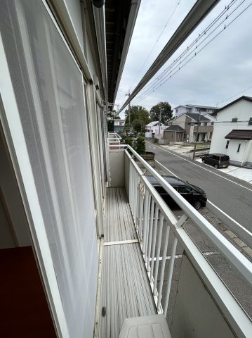 パナハイツウッディのバルコニー