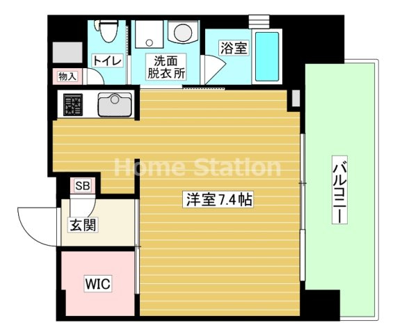 【間取り】 | レジュールアッシュ梅田WEST