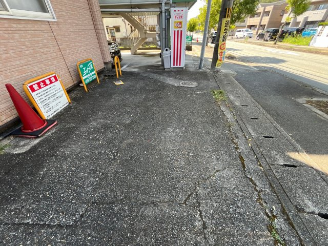 北山マンションの駐車場