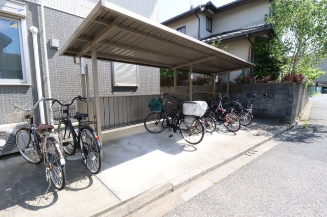 習志野市津田沼７丁目のアパートのその他共用部分|駐輪場
