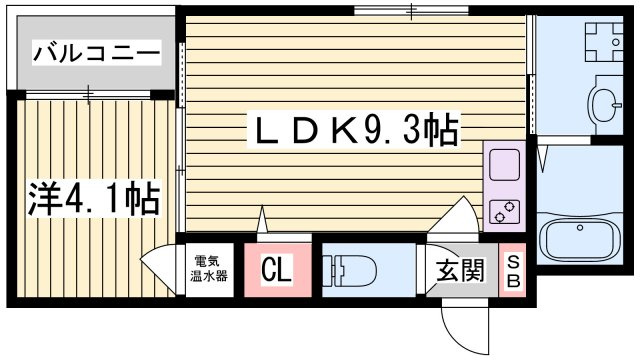 サントークⅡの間取り