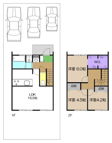 【間取り】 | 新築住宅　いの町枝川　西棟
