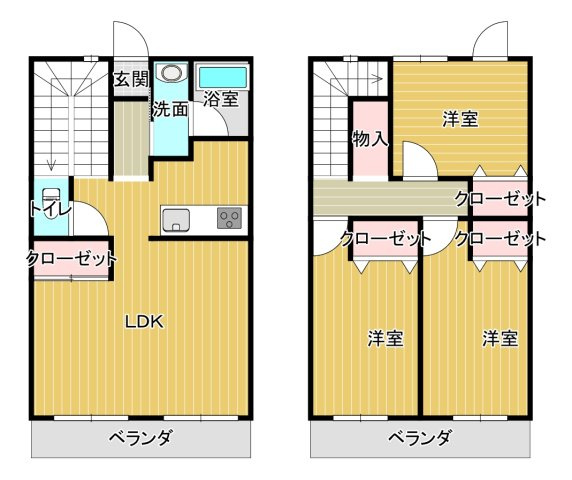 【間取り】 | 新価格になりました！柳井・古開作