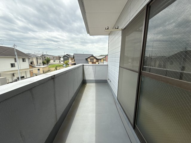 ハイライフ高砂のバルコニー