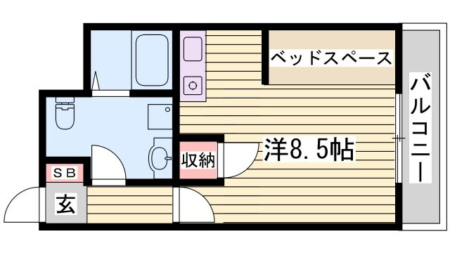プライム英賀保の間取り