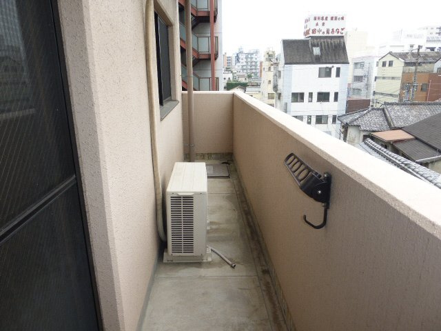プリエール船場川のバルコニー