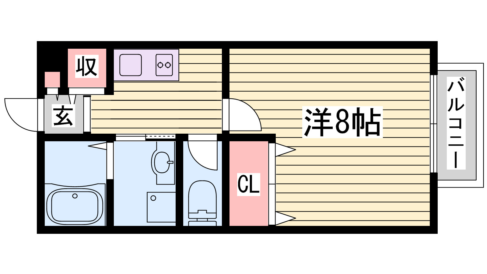 ベルフローラの間取り