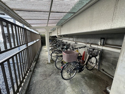 【その他共用部分】 | 【売主直売】グリーンヒルズ鶴ヶ峰 | 駐輪場です。