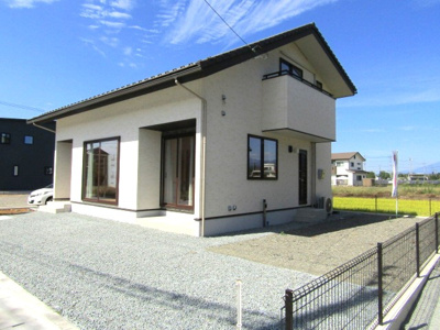 【外観】 | 新築戸建　昭和町西条新田 | 外観は落ち着いています