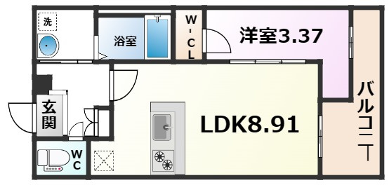 【間取り】 | Lucir西三国