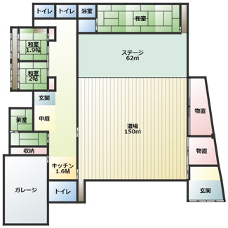 【間取り】 | 大光寺Y道場
