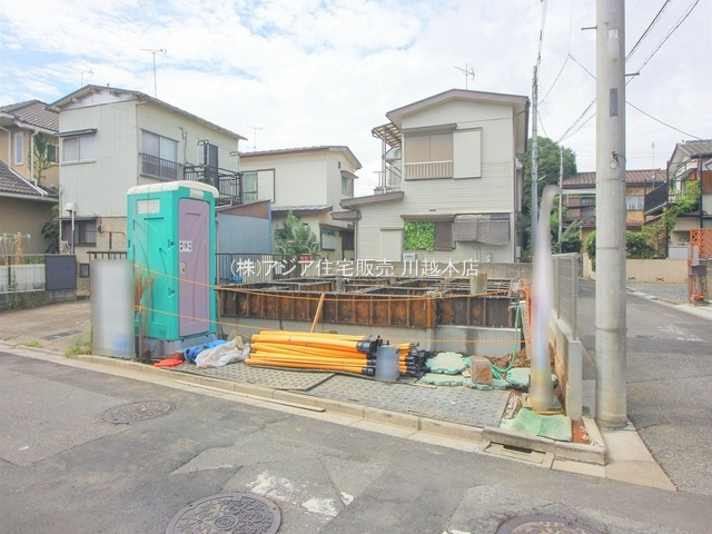 川越市砂３期　新築戸建の外観|外観　基礎