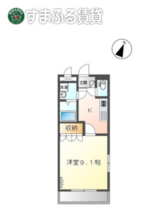 【間取り】 | レジデンス　H＆K　岡崎市中島町