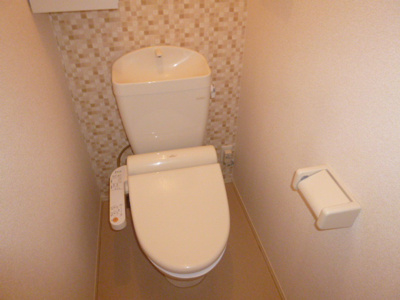 【トイレ】 | ウィングパレス明神 | 温水洗浄便座