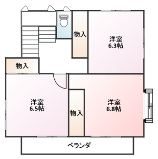【間取り】 | 取手市新取手三丁目　中古戸建　1980万円