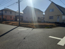 守谷市美園1丁目　売地　北東角地　建築条件なし！！の画像